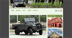 Desktop Screenshot of colombobyjeep.com